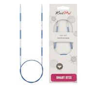 Smart Stix: Knitting Pins: Circular: Fixed: Blue: 60Cm X 3.00mm