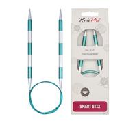 KnitPro Knitting Pins: Circular, Metal Nylon, Green, 7mm