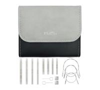 KnitPro Stelo Petite Mini Interchangeable Needle Set 2" (5cm) & 3" (7.5cm) | 4 US Sizes (0 to 2)