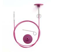 KnitPro Swivel 360° Inter. Cable for 150cm Needle - 3pcs, Purple