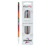 KnitPro Symfonie 2 Afghan/Tunisian Crochet Hook | 5mm