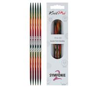 KnitPro Symfonie 2 Double Pointed Needles 4" (10cm) | 3.25mm