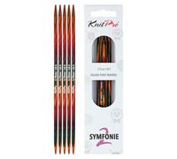KnitPro Symfonie 2 Double Pointed Needles 4" (10cm) | 3.75mm