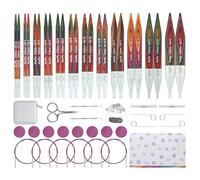 KnitPro Symfonie 2 Grande Interchangeable Needle Set 5" (13cm) | 12 Sizes (3mm to 12mm)