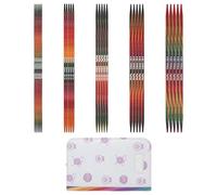 KnitPro Symfonie 2 Starter Double Pointed Needle Set 6" (15cm) | 5 Sizes (2mm to 4mm)