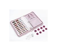 KnitPro Symfonie 2 Wood Deluxe Interchangeable Circular Knitting Needle Set