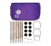 KnitPro Symfonie Wood Tunisian Crochet Hook Set - 8 hooks 4 cables accessories