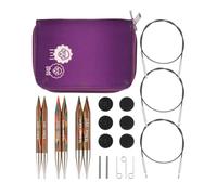 KnitPro Symfonie Chunky Interchangeable Circular Needle Set 5" (13cm) | 3 Sizes (9mm to 12mm)