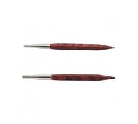 KnitPro Symfonie Cubics Wood Interchangeable Knitting Needle Tips - 7.0mm