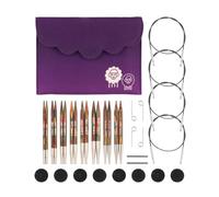 KnitPro Symfonie Deluxe Interchangeable Circular Needle Set 5" (13cm) | 8 Sizes (3.5mm to 8mm)