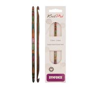 KnitPro KP20727 5 5.5 mm Symfonie Crochet Double Ended Hooks, Multi-Color