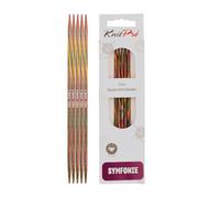 KnitPro Symfonie Double Pointed Needles 4" (10cm) | 3.50mm