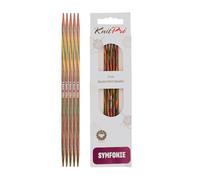 KnitPro Symfonie Double Pointed Needles 6" (15cm) | 3.50mm