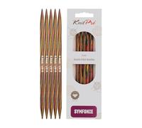 KnitPro Symfonie Double Pointed Needles 6" (15cm) | 6.00mm