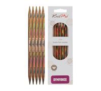 KnitPro Symfonie Double Pointed Needles 6" (15cm) | 6.50mm