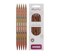 KnitPro Symfonie Double Pointed Needles 6" (15cm) | 7.00mm