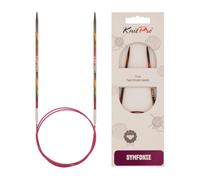 KnitPro Symfonie Fixed Circular Needles 24" (60cm) | 3.00mm