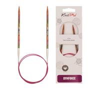 KnitPro Symfonie Fixed Circular Needles 24" (60cm) | 4.50mm