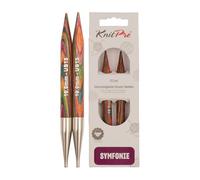 KnitPro Symfonie Interchangeable Circular Needles 4" (10cm) | 10.00mm