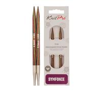 KnitPro 5.5 mm Symfonie Interchangeable Special Circular Needles, Multi-Color
