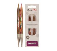 KnitPro Symfonie Interchangeable Circular Needles 4" (10cm) | 9.00mm