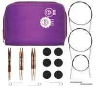 KnitPro Symfonie Interchangeable Knitting Needle Starter Set 4 5 6mm NEW