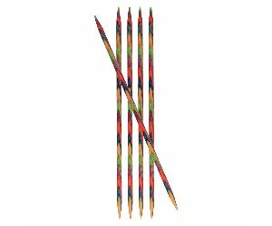 KnitPro Symfonie: Knitting Pins: Double-Ended: Set of Five: 15cm x 6.00mm