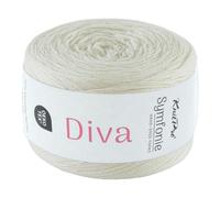 KnitPro Symfonie Lace Weight Hand Dyed Semi- Solid Yarn Ball | Extra Fine Merino Wool & Silk Blend for Knitting & Crocheting, Oeko-TEX Certified 780m, 100g | Diva Jasmine