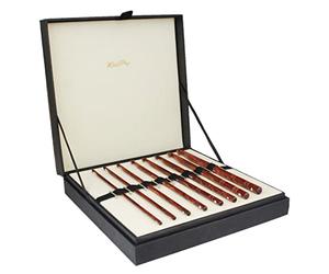 KnitPro Symfonie Rose Crochet Hook Deluxe Set, Multi-Color