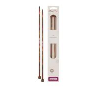 KnitPro KP20259 40 cm x 6 mm Symfonie Single Pointed Needles, Multi-Color