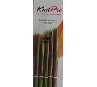 KNITPRO Symfonie Wood Double Pointed Sock Needles ~ 10cm, 15 cm & 20 cm Lengths