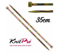 KnitPro Single-Pointed Needles Symfonie KP20227 35 cm x 12 mm Multi-Color