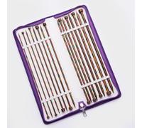 KnitPro Symfonie Wood Straight Single Pointed Knitting Needle Set