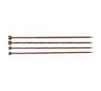 KnitPro Symfonie Wood Straight / Single Point Knitting Needles - 25cm Length
