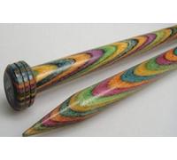KnitPro KP20209 25 cm x 7 mm Symfonie Single Pointed Needles, Multi-Color