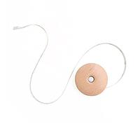 KnitPro Retractable Tape Measure – Round Beech Wood – 3 pcs