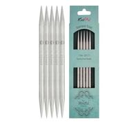 M/FUL DP 20CMX7.00 - The Mindful Collection: Knitting Pins: Double-Ended: Set of Five: 20cm x 7.00mm - KnitPro Groves & Thames Pink One Size