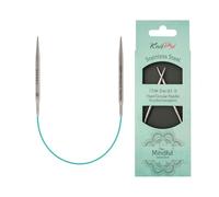 KNITPRO The Mindful 25cm Fixed Circular Collection, KP36045, SilverTeal, 3.75mm