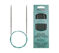KnitPro Mindful Circular Knitting Needle 2.75mm 80cm English Teal 360294