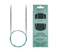KnitPro Fixed Circular Knitting Needle The Mindful Collection 3.75mm 100cm English Teal