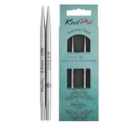 KnitPro Mindful Lace Interch. Tips 10cm 4.00mm - 3pcs, Zilver