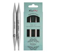 KnitPro The Mindful Collection Interchangeable Circular Needles 4" (10cm) | 9.00mm