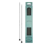 The Mindful Collection: Knitting Pins: Single-Ended: 40cm x 2.75mm Groves & Thames Silver One Size