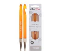 Knit Pro KP51358 Trendz: Crochet Hook: Afghan/Tunisian: Single Ended: 10.00mm, 10mm, Orange