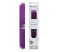 KnitPro Double-Pointed Needles Trendz – 8" (20 cm), 5.00 mm, Set of 5