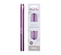 KnitPro Crochet Hook Trendz Single-Ended - 5.00 mm, 15 cm - Multicolor