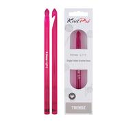 KnitPro Crochet Hook Trendz Single-Ended - 8.00 mm, 15 cm - Multicolor