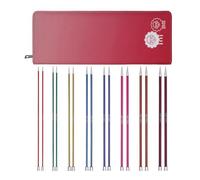 Knitting Needles KnitPro Zing Aluminium Single Point Metallic Needles 25cm 30cm