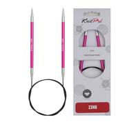 KnitPro Fixed Circular Needles Zing 16" (40 cm) - Size 5.00 mm