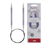 KnitPro Zing Fixed Circular Needles 47" (120cm) | Size 7.00mm